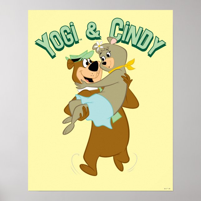 Yogi Bear Carry Cindy Bear Poster (Vorne)