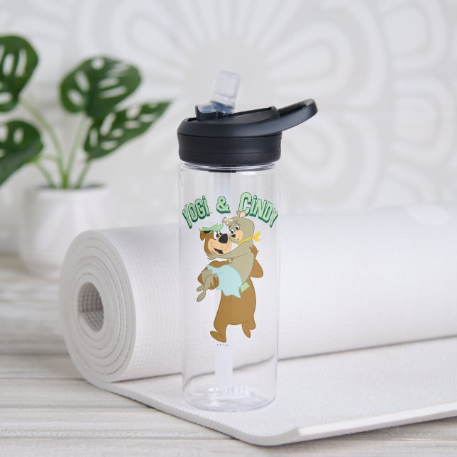 Yogi Bear Carry Cindy Bear Trinkflasche (Yoga)