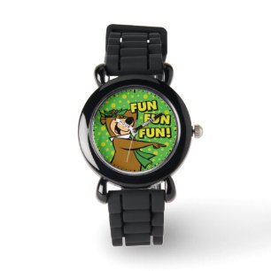 Yogi Bear Fun Fun Fun Armbanduhr