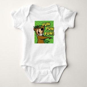 Yogi Bear Fun Fun Fun Baby Strampler