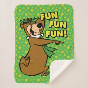 Yogi Bear Fun Fun Fun Sherpadecke