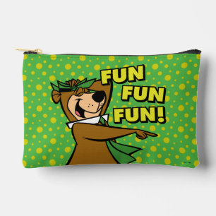 Yogi Bear Fun Fun Fun Zubehörtasche