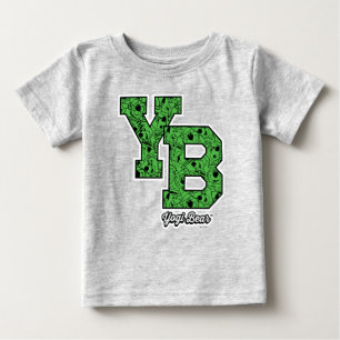 Yogi Bear Gemustert Varsity Letters Baby T-shirt