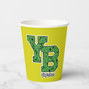 Yogi Bear Gemustert Varsity Letters Pappbecher
