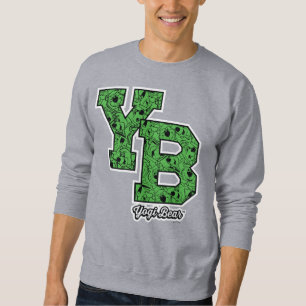 Yogi Bear Gemustert Varsity Letters Sweatshirt