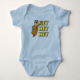 Yogi Bear Hey Hey Hey Baby Strampler