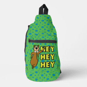 Yogi Bear Hey Hey Hey Crossbody Bag