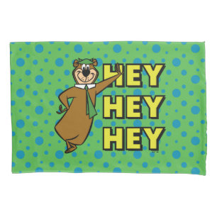Yogi Bear Hey Hey Hey Kissenbezug