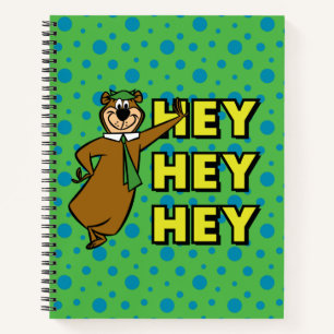 Yogi Bear Hey Hey Hey Notizbuch