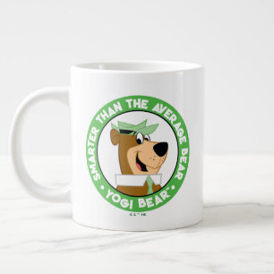 Yogi Bear lächelndes Portrait Jumbo-Tasse
