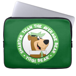 Yogi Bear lächelndes Portrait Laptopschutzhülle