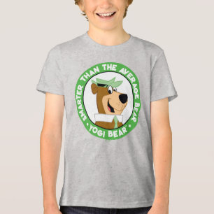 Yogi Bear lächelndes Portrait Tri-Blend Shirt