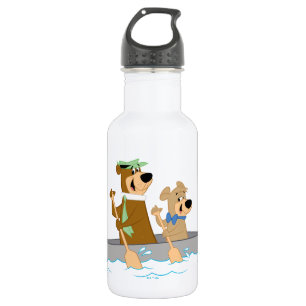 Yogi Bear und Boo Boo Fun Kanuabenteuer Edelstahlflasche
