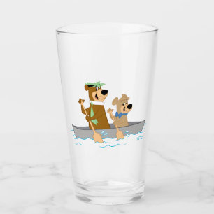 Yogi Bear und Boo Boo Fun Kanuabenteuer Glas