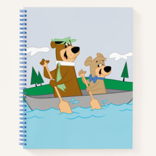 Yogi Bear und Boo Boo Fun Kanuabenteuer Notizbuch
