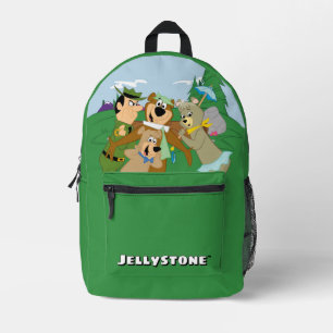 Yogi Bear und Friends Gerahmt Forest Picture Bedruckter Rucksack