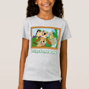 Yogi Bear und Friends Gerahmt Forest Picture T-Shirt