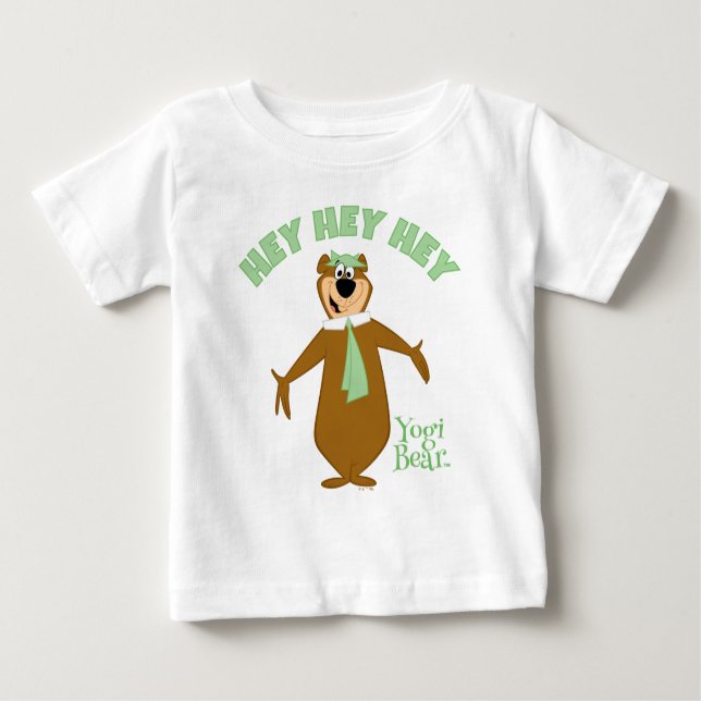 Yogi Bear Willkommen Baby T-shirt (Vorderseite)