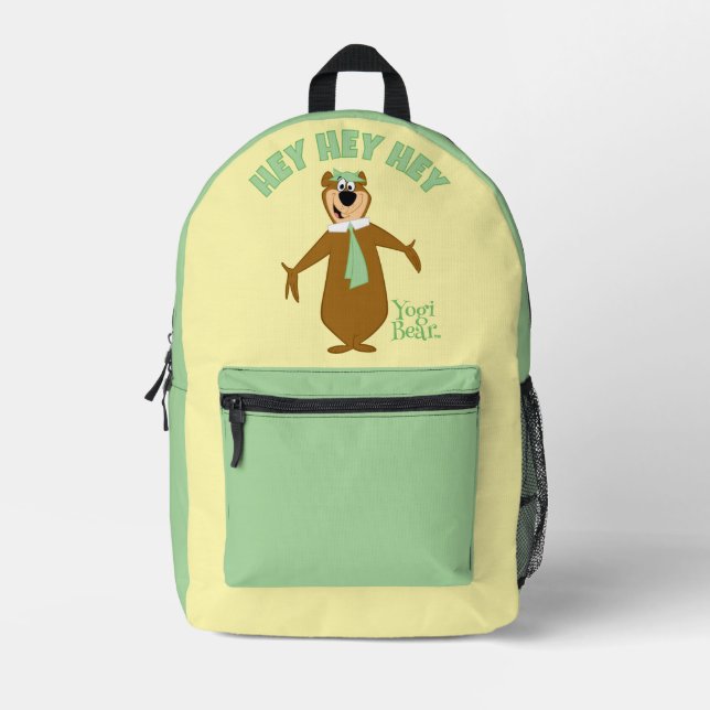 Yogi Bear Willkommen Bedruckter Rucksack (Vorderseite)