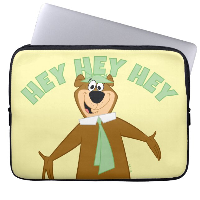Yogi Bear Willkommen Laptopschutzhülle (Vorderseite)