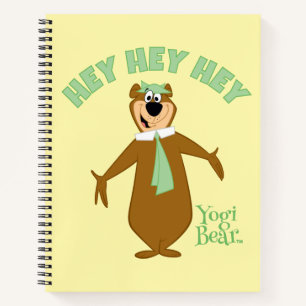 Yogi Bear Willkommen Notizbuch