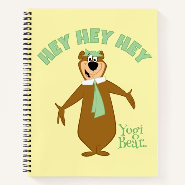 Yogi Bear Willkommen Notizbuch (Vorderseite)
