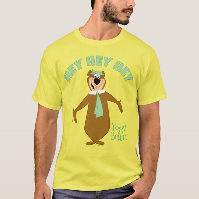 Yogi Bear Willkommen T-Shirt (Vorderseite)