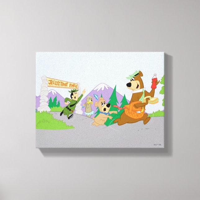 Yogi Bear's Great Picnic Basket Escape Leinwanddruck (Vorderseite)