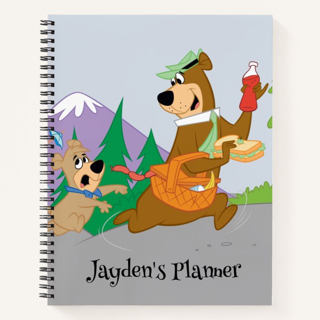 Yogi Bear's Great Picnic Basket Escape Notizbuch (Vorderseite)