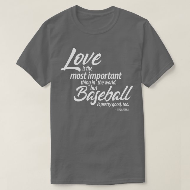 Yogi Berra T-Shirt (Design vorne)