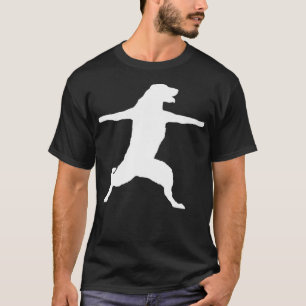 Yogi English Golden Retriever Dog Yoga Pose Niedli T-Shirt