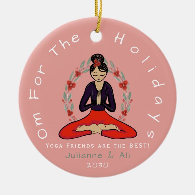 Yogi Friends are the Best Ornament (Vorne)