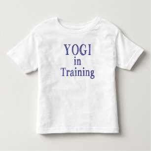 Yogi im Trainings-Kleinkind-T-Shirt Kleinkind T-shirt