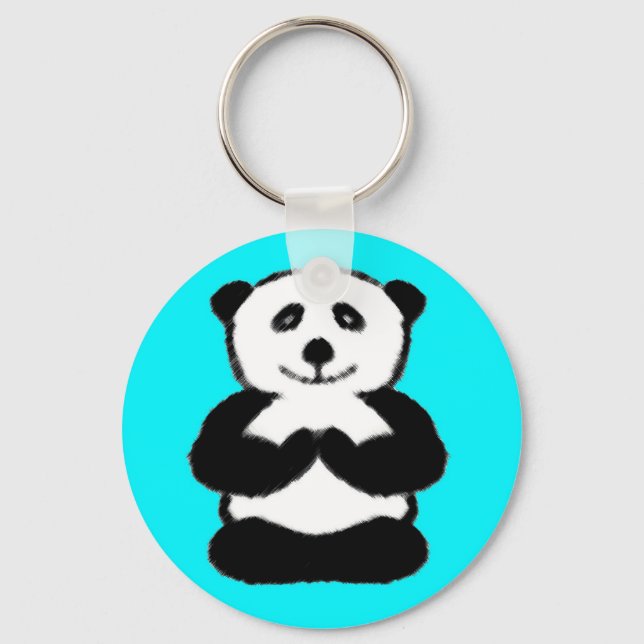Yogi Panda - Schlüsselanhänger Panda (Vorderseite)