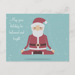 Yogi Santa - Personalisierte Weihnachtspostkarte Feiertagspostkarte