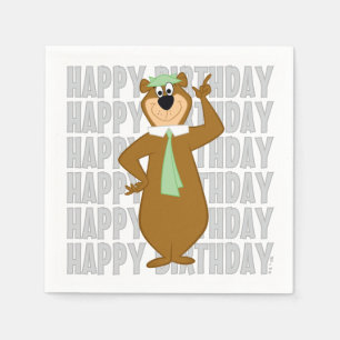 Yogi "schlauer als der durchschnittliche Bär" Serviette