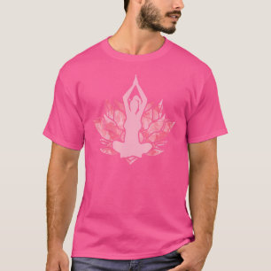 Yogi Zen Buddhist Lotus Blume Spirituelle Mediatio T-Shirt