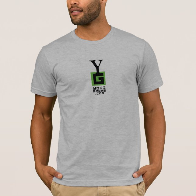YogiGeeks Logo-angepasstes T-Shirt (Vorderseite)