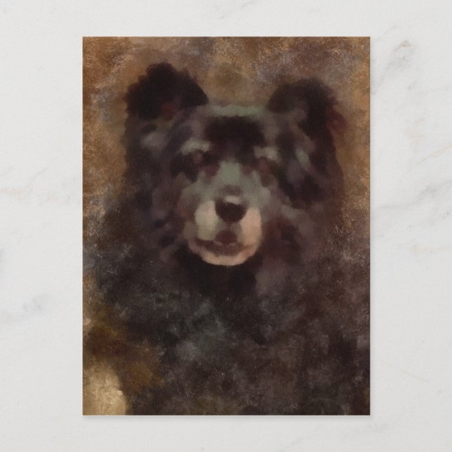 Yogis Last Portrait Postkarte (Vorderseite)