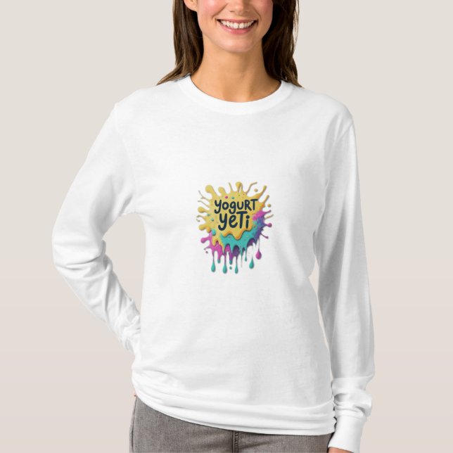 Yogurt Yeti T-Shirt (Vorderseite)