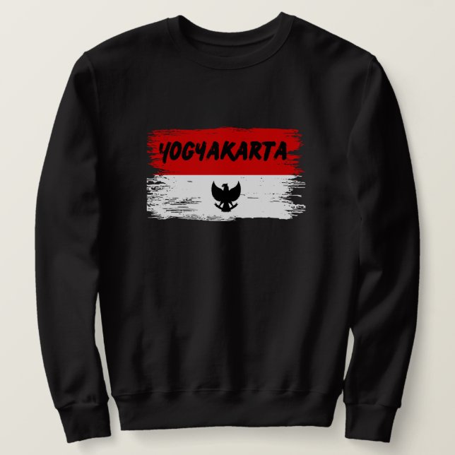 Yogyakarta Indonesien Sweatshirt (Design vorne)