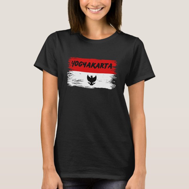 Yogyakarta Indonesien T-Shirt (Vorderseite)