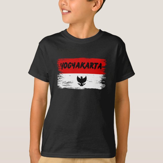 Yogyakarta Indonesien T-Shirt (Vorderseite)