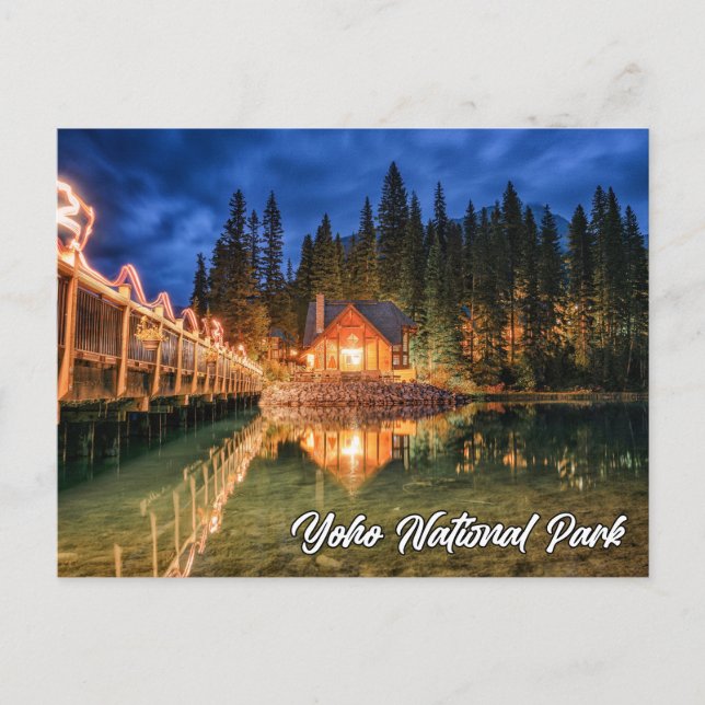 Yoho National Park, British Columbia, Kanada Postkarte (Vorderseite)
