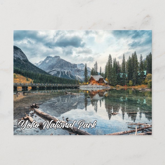 Yoho National Park, British Columbia, Kanada Postkarte (Vorderseite)