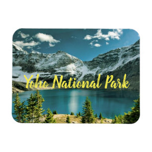 Yoho National Park, British Columbia stilisiert Magnet