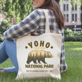 Yoho National Park Gift – Nature Bear with Scenic Tragetasche