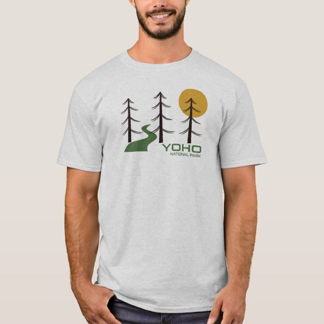 Yoho National Park Trail T-Shirt (Vorderseite)