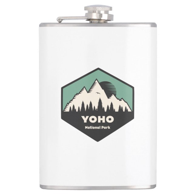 Yoho Nationalpark Flachmann (Vorderseite)