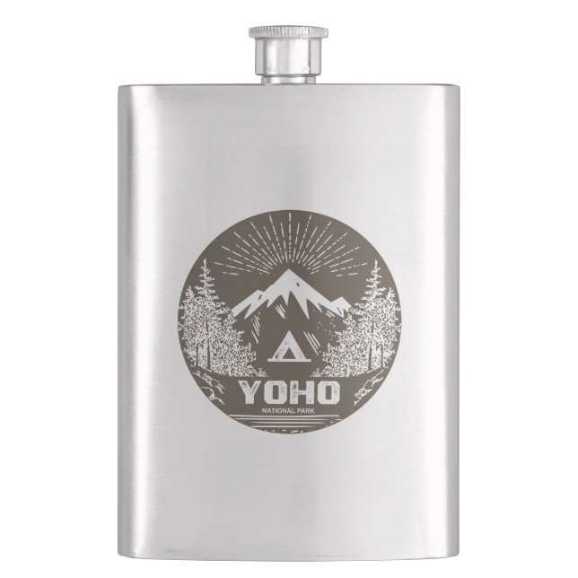 Yoho Nationalpark Flachmann (Vorderseite)